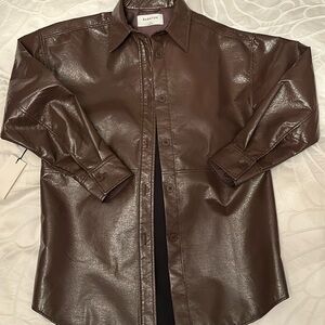 Aritzia Leather Jacket by Babaton